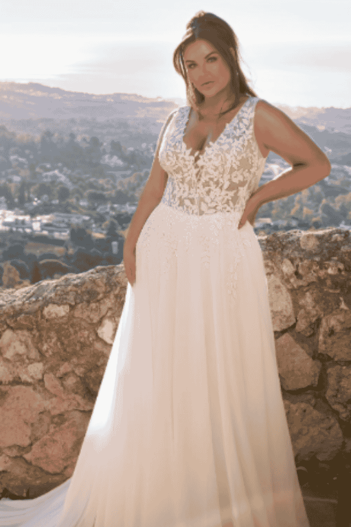 26326-Clarisse robe romantique grande taille anderea mariage bardos pays