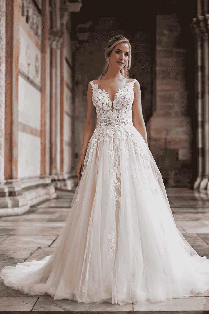 -robe-de-mariee-pays basque-anderea-romantique-boutique-mariage-bardos- pays basque-tulle-princesse-rose-bayonne (1)