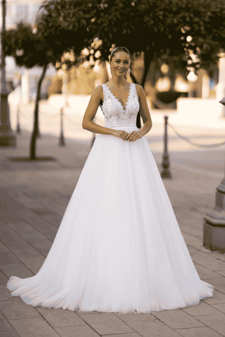 robe-de-mariee-romantique-boutique-anderea-mariage-bardos-dentelle-tulle-bayonne-bardos-pays basque